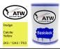 Preview: Dodge, Calcite Yellow, 243 / 1243 / P03: 500ml Lackdose, von ATW Autoteile West.